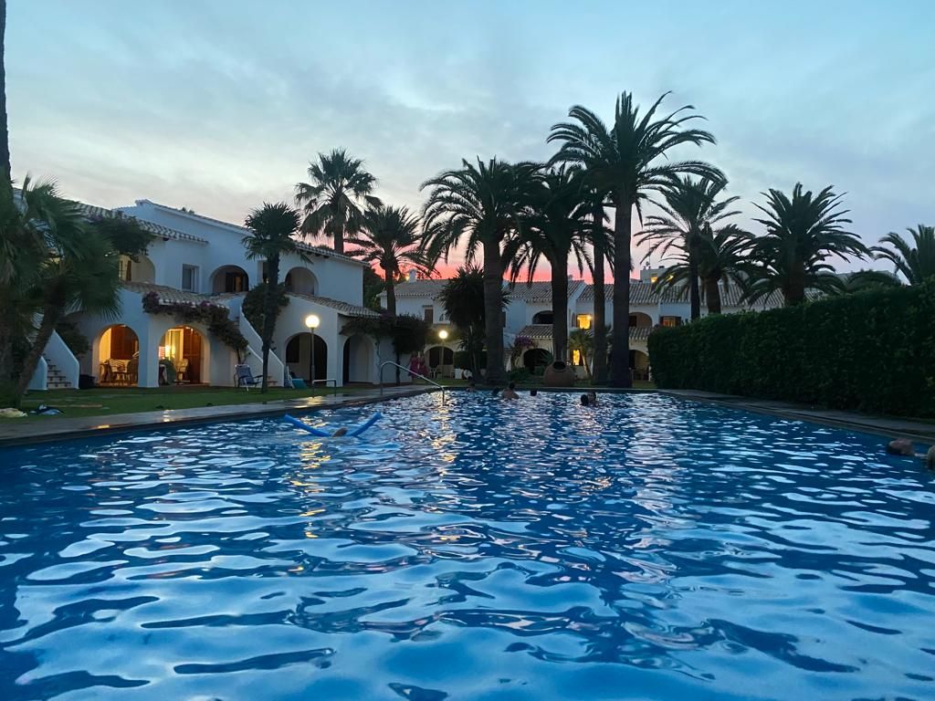 Swimming pool of Apartment to rent in Dénia  with Air Conditioner, Furnished and Oven