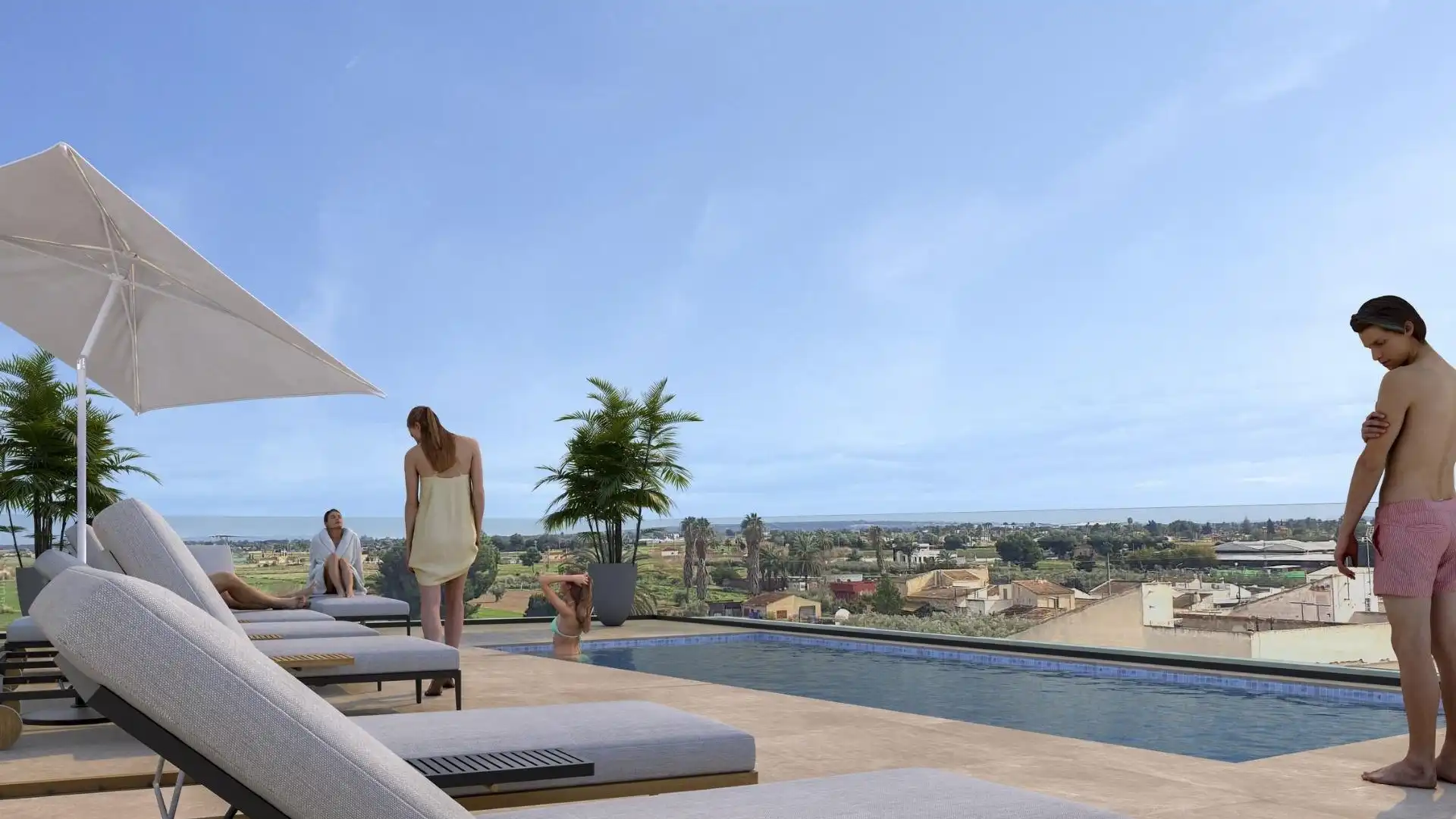 Terrassa de Àtic en venda en Catral amb Aire condicionat, Terrassa i Piscina