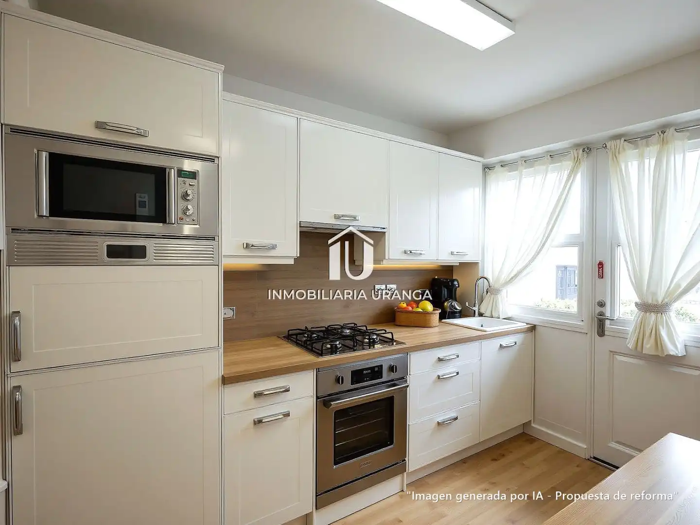 Kitchen of Flat for sale in Laredo  with Terrace and Furnished