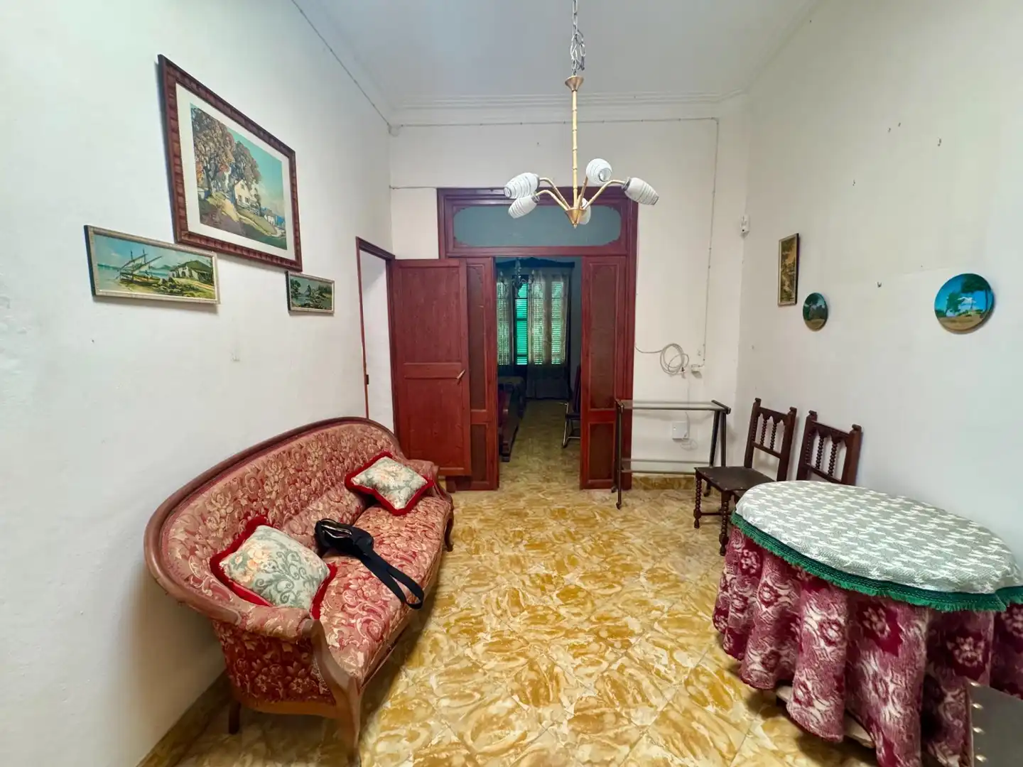 Sala d'estar de Finca rústica en venda en Felanitx amb Terrassa i Balcó