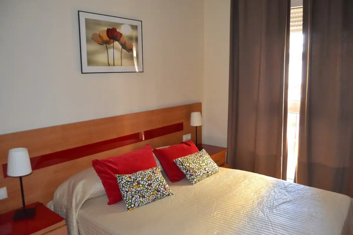 Bedroom of Flat for sale in Béjar  with Heating, Parquet flooring and Furnished