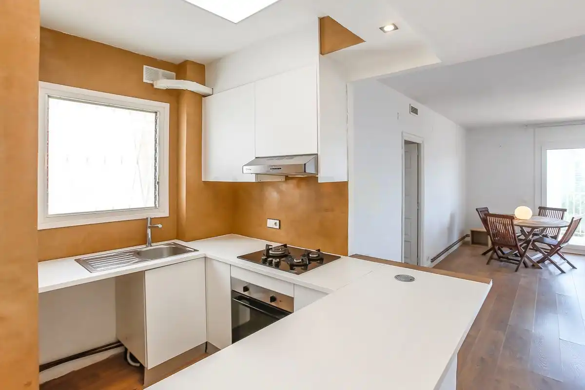 Cocina de Apartamento en venta en Sitges con Aire acondicionado