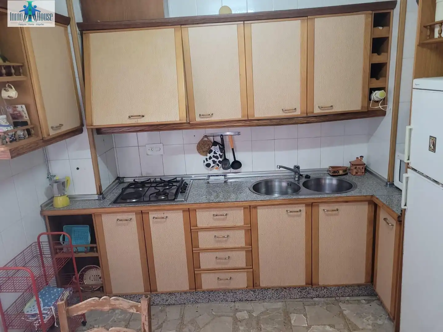 Cocina de Casa o chalet en venta en Bienservida con Trastero y Amueblado