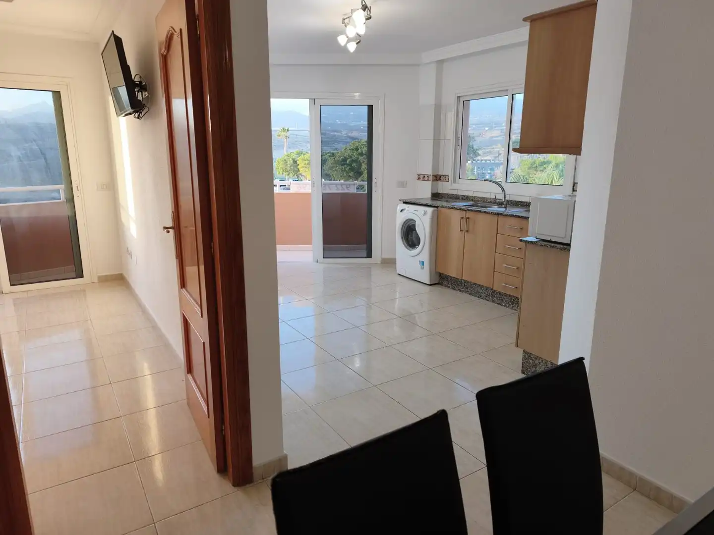 Küche von Dachboden zum Verkauf in Granadilla de Abona mit Terrasse