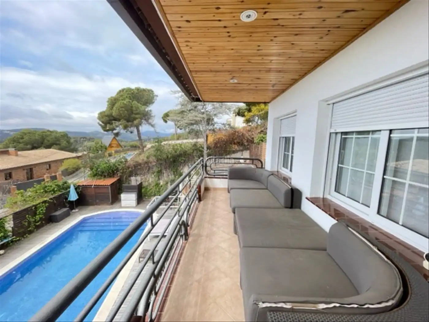 Casa amb piscina en venda a Sant Cebrià de Vallalta