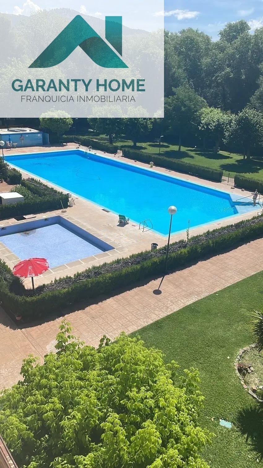 Swimming pool of Flat to rent in  Jaén Capital  with Air Conditioner, Private garden and Balcony