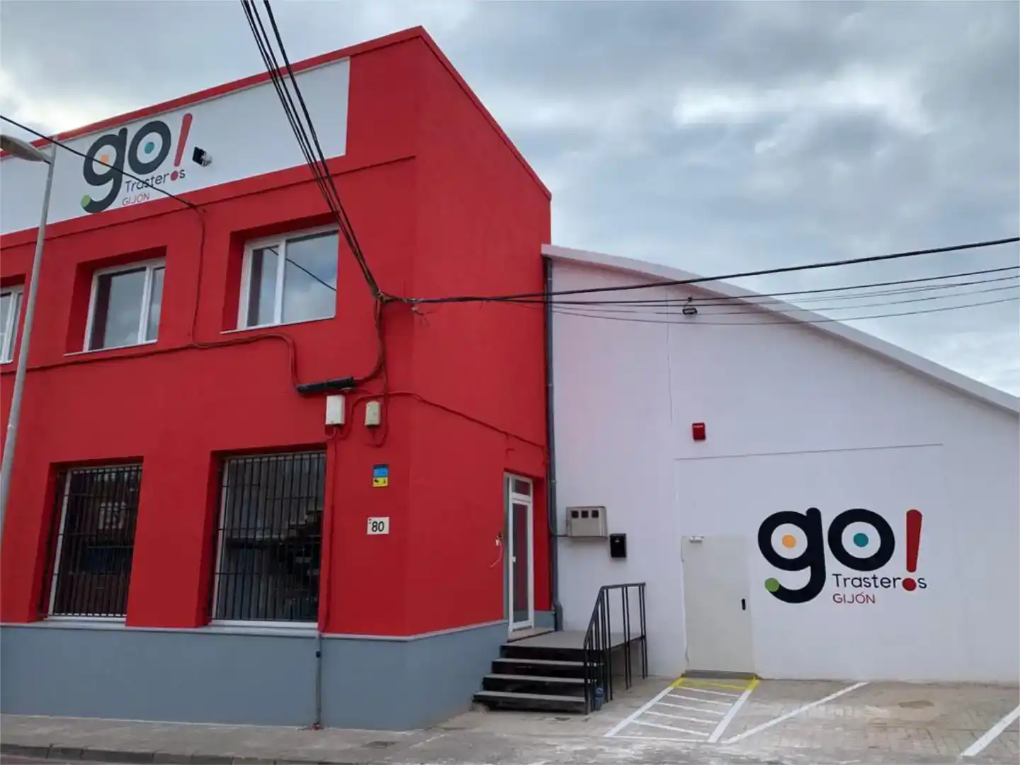 Exterior view of Storage room for rent in Gijón 