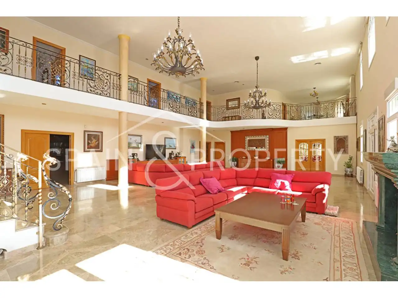 Sala de estar de Casa o chalet en venta en Turís con Aire acondicionado, Calefacción y Jardín privado