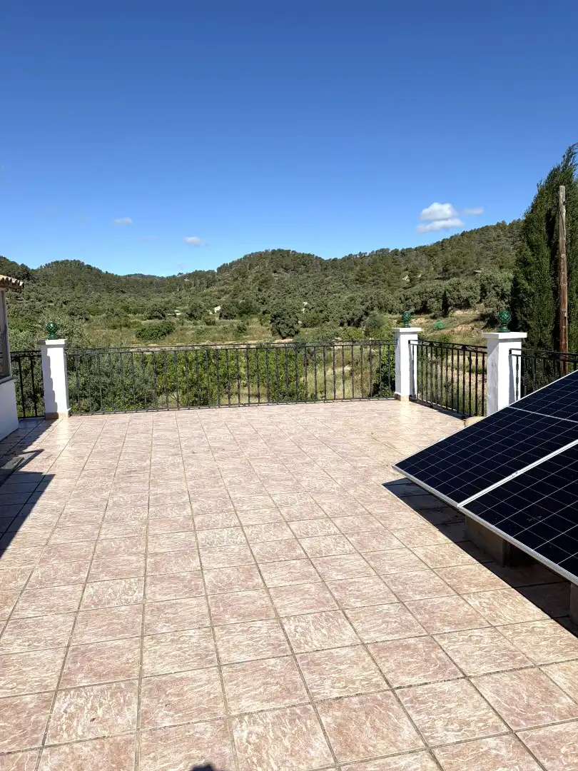 Terrassa de Finca rústica en venda en Ascó amb Aire condicionat, Calefacció i Piscina