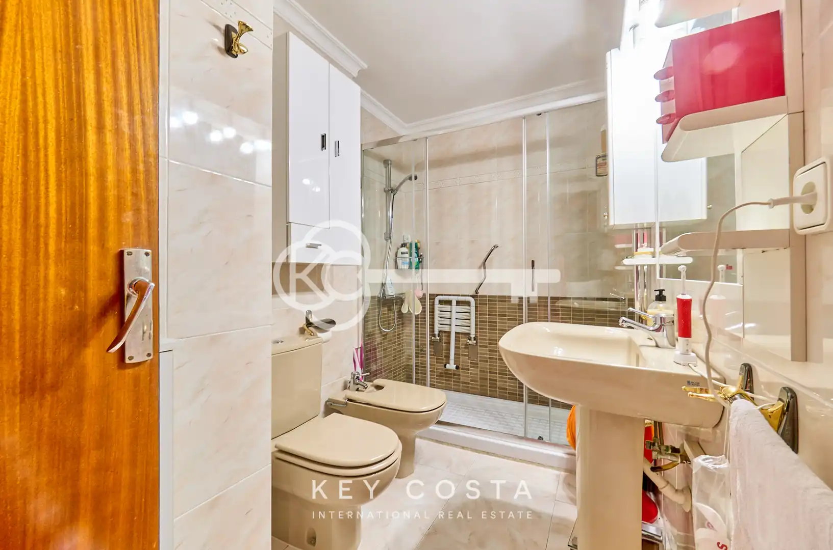 Bathroom of Flat for sale in Alicante / Alacant  with Air Conditioner, Terrace and Furnished