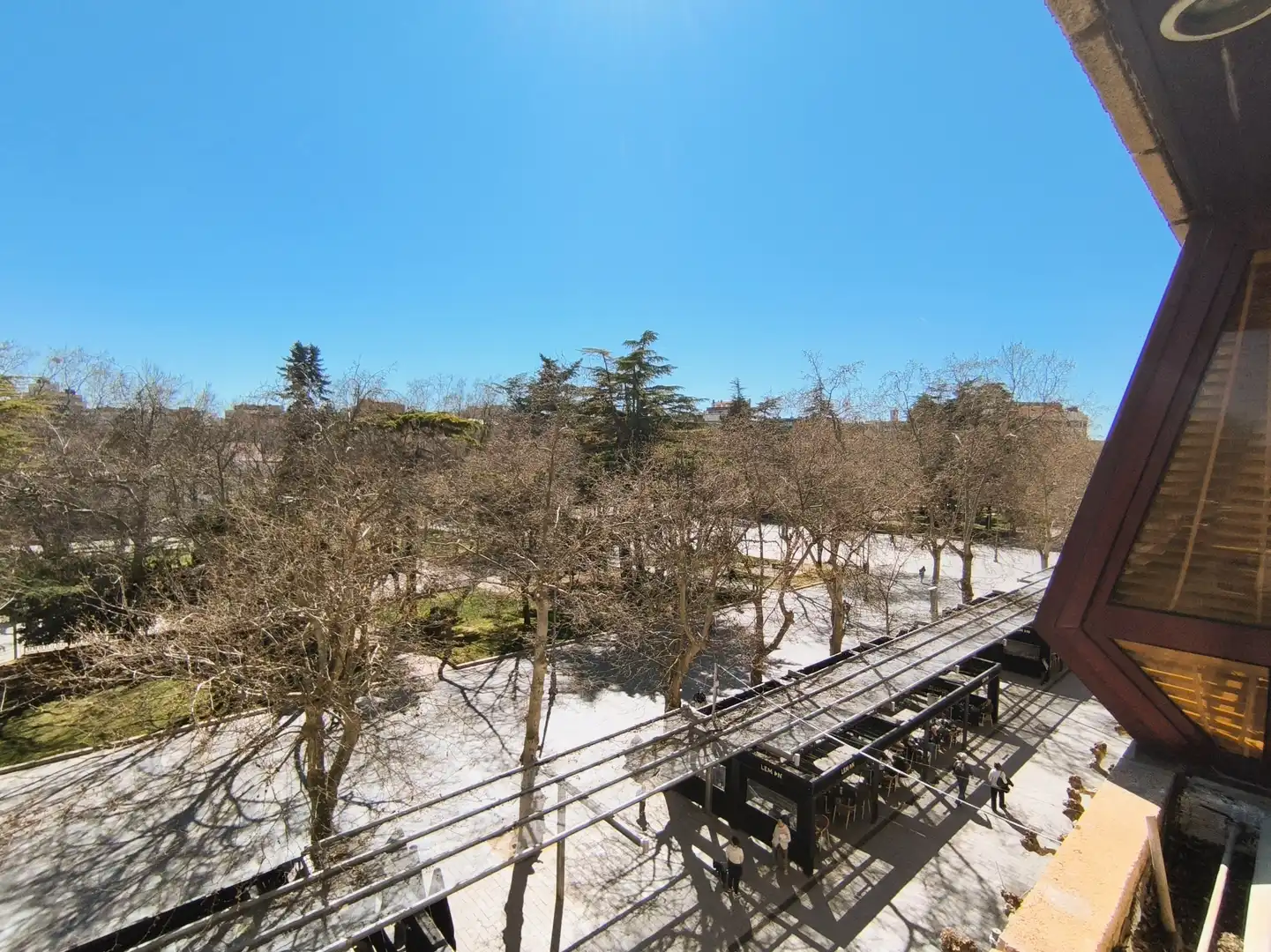 Terrasse von Wohnung zum Verkauf in Palencia mit Klimaanlage, Heizung und Parkett