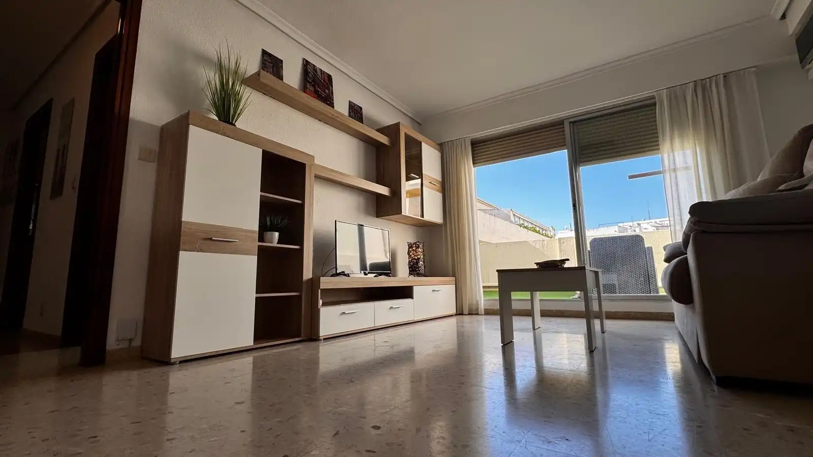 Living room of Apartments for rent in Benidorm  with Air Conditioner, Terrace and Furnished