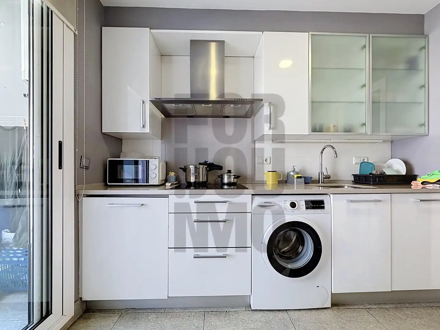 Küche von Wohnung zum Verkauf in Donostia - San Sebastián  mit Heizung und Balkon