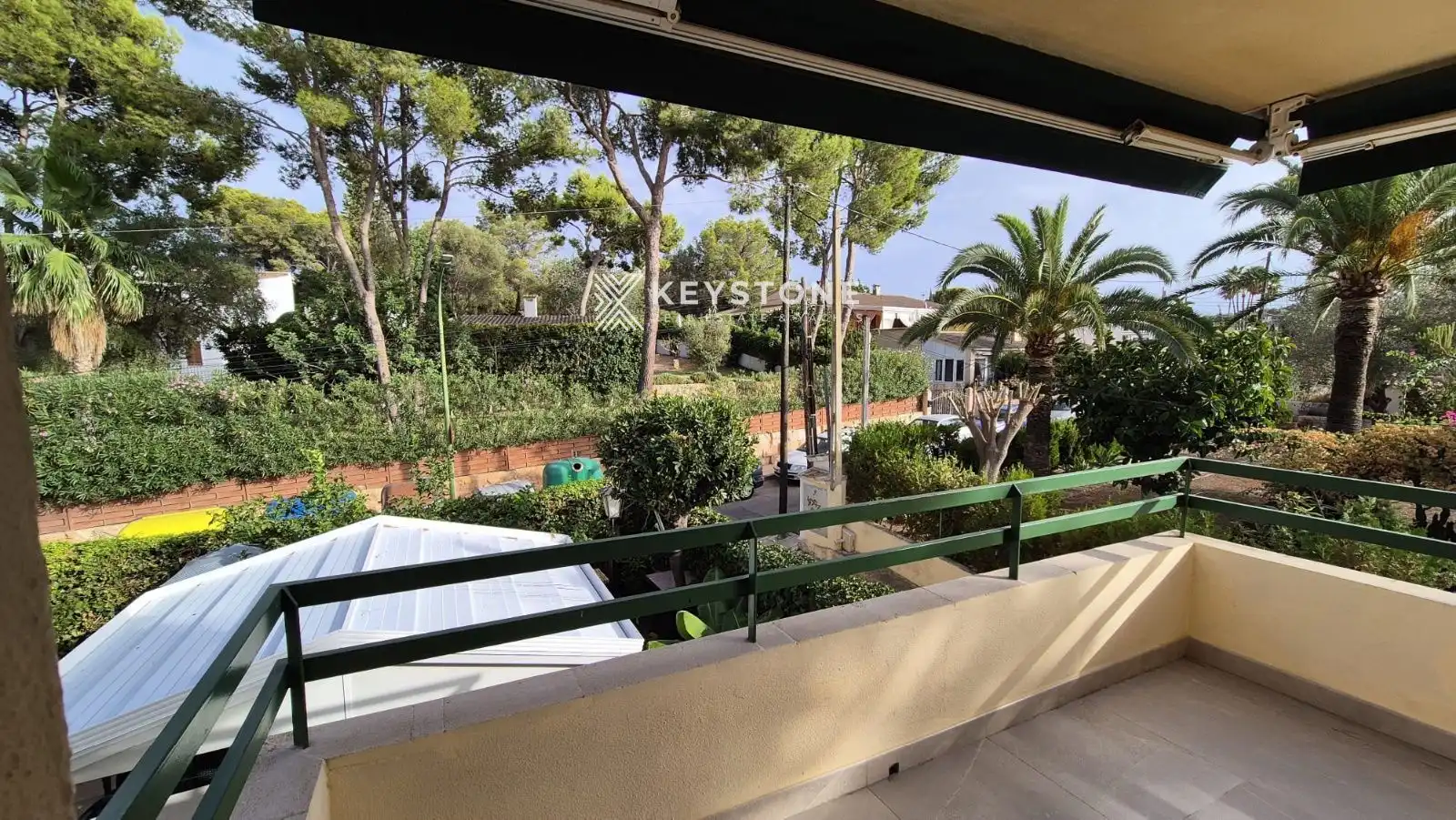 Vista exterior de Pis de lloguer en Calvià amb Aire condicionat, Terrassa i Traster