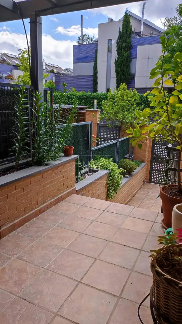 Terrace of Detached homes for sale in Rivas-Vaciamadrid  with Air Conditioner, Heating and Private garden
