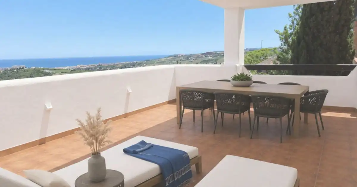 Terrace of Apartments for sale in Casares  with Air Conditioner, Private garden and Terrace