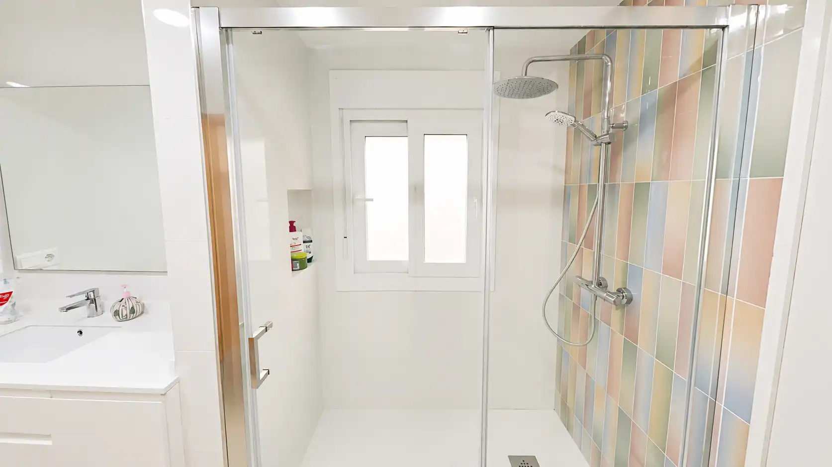 Badezimmer von Dachboden zum Verkauf in Vélez-Málaga mit Klimaanlage, Terrasse und Möbliert