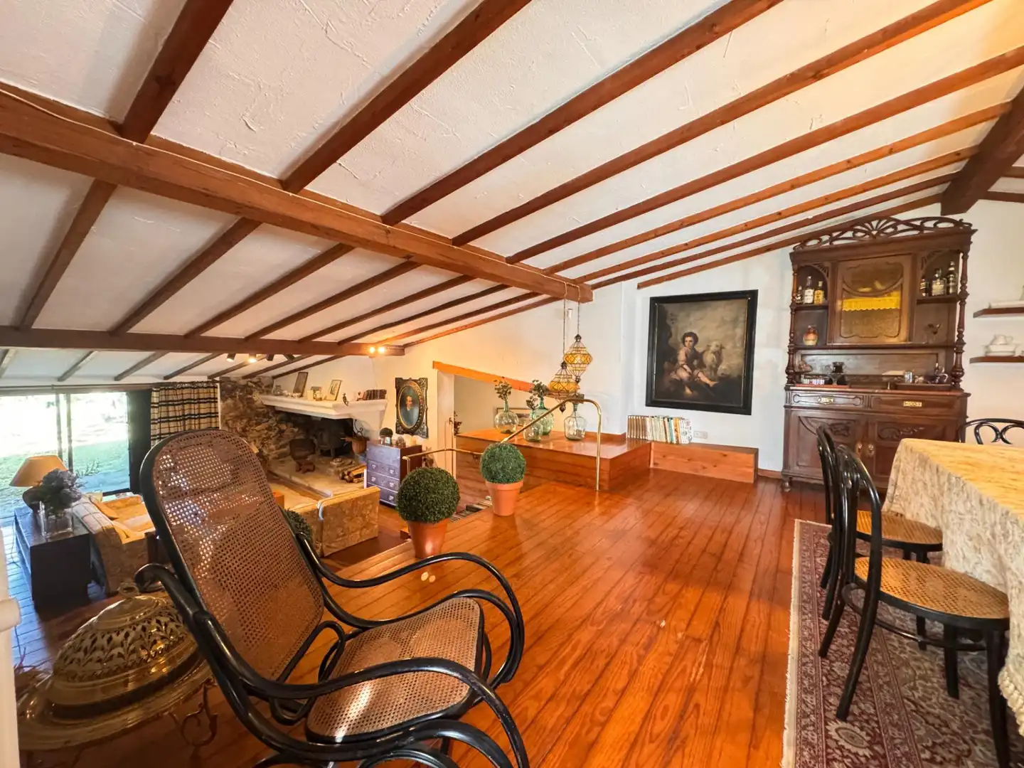 Sala de estar de Casa o chalet en venta en Pontevedra Capital  con Calefacción, Jardín privado y Terraza