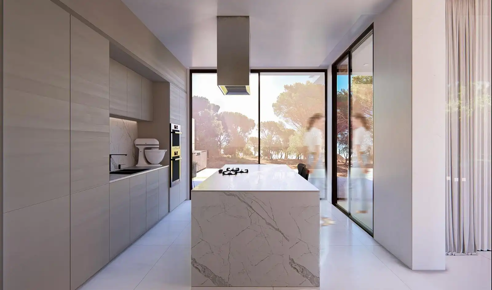 Küche von Haus oder Chalet zum Verkauf in Sant Andreu de Llavaneres mit Terrasse