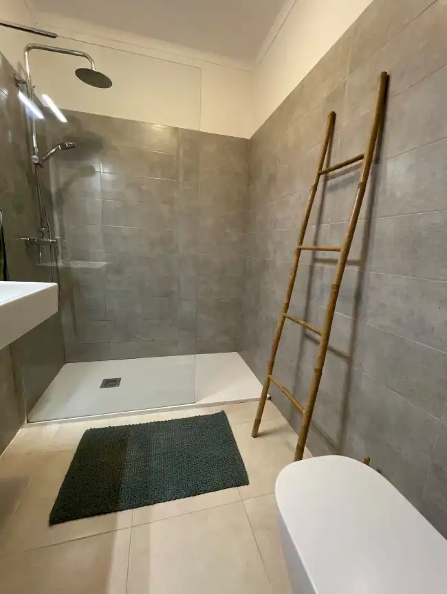 Baño de Apartamento de alquiler en Manacor con Aire acondicionado, Parquet y Amueblado