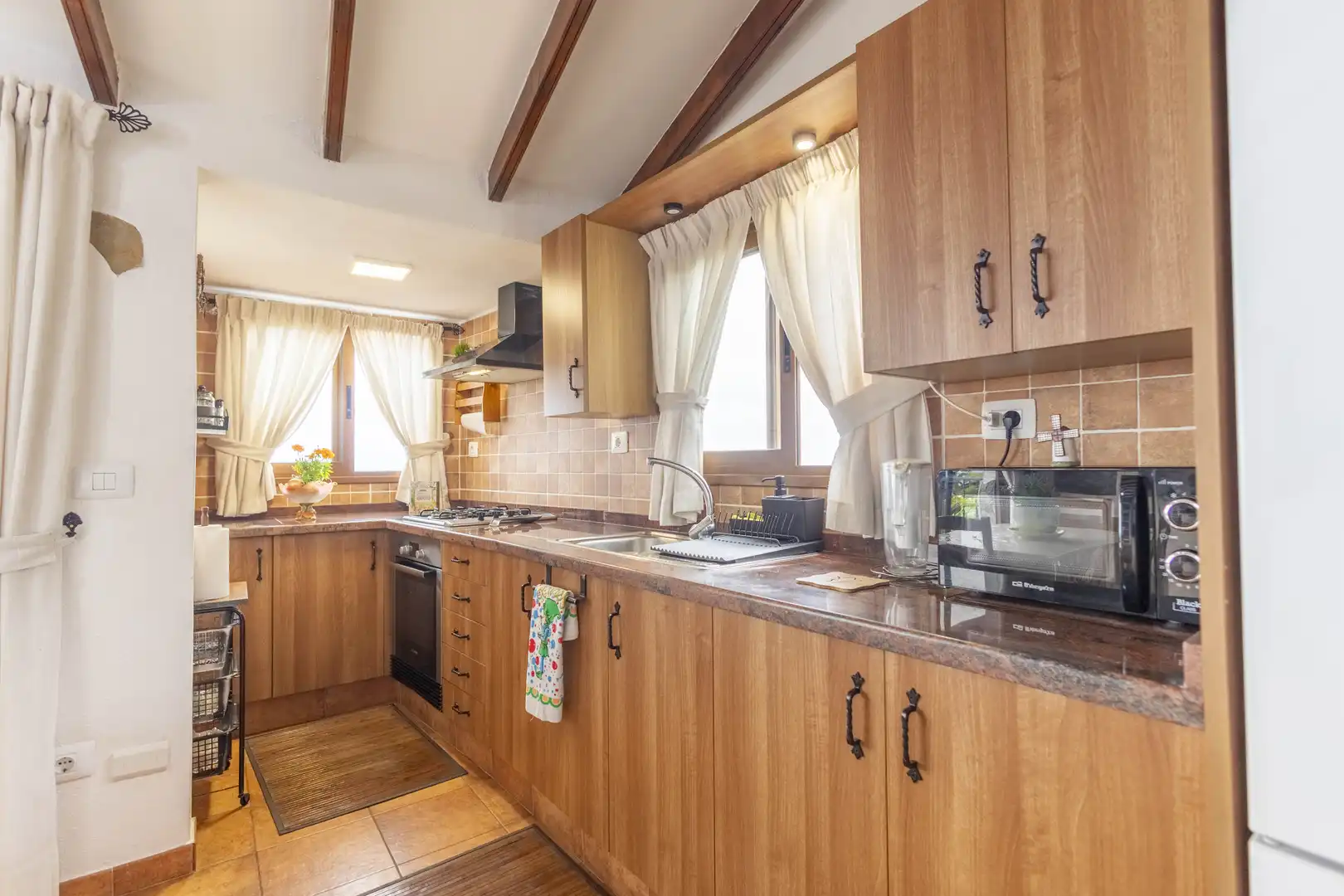 Cocina de Finca rústica en venta en La Orotava con Jardín privado, Terraza y Trastero