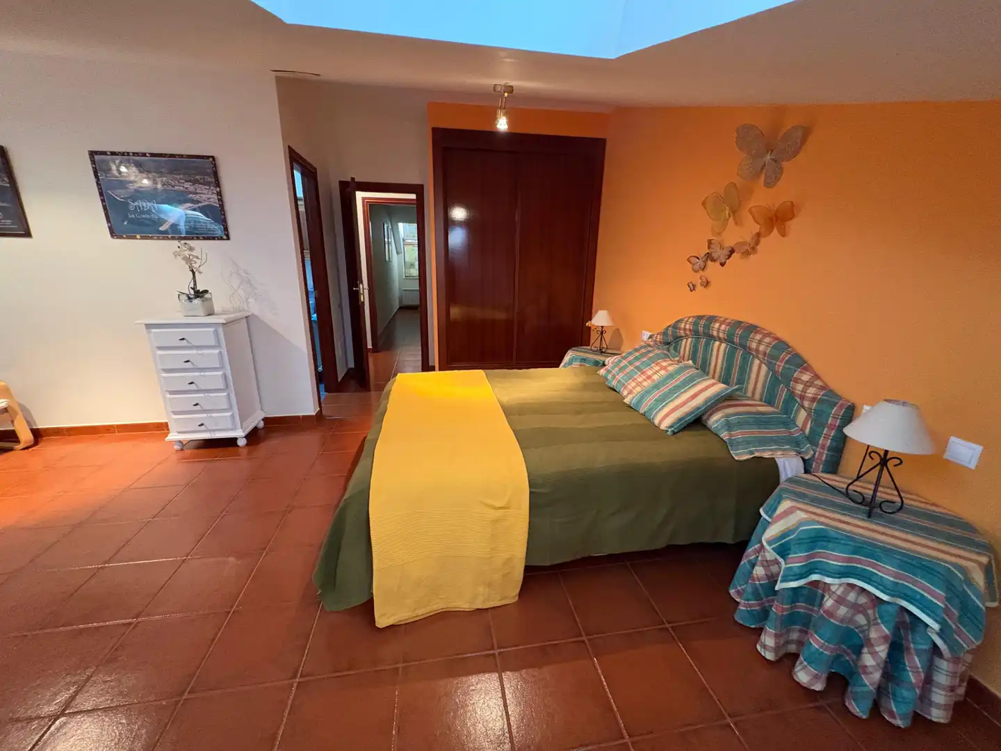 Schlafzimmer von Wohnung zur Miete in Mugardos mit Heizung und Möbliert