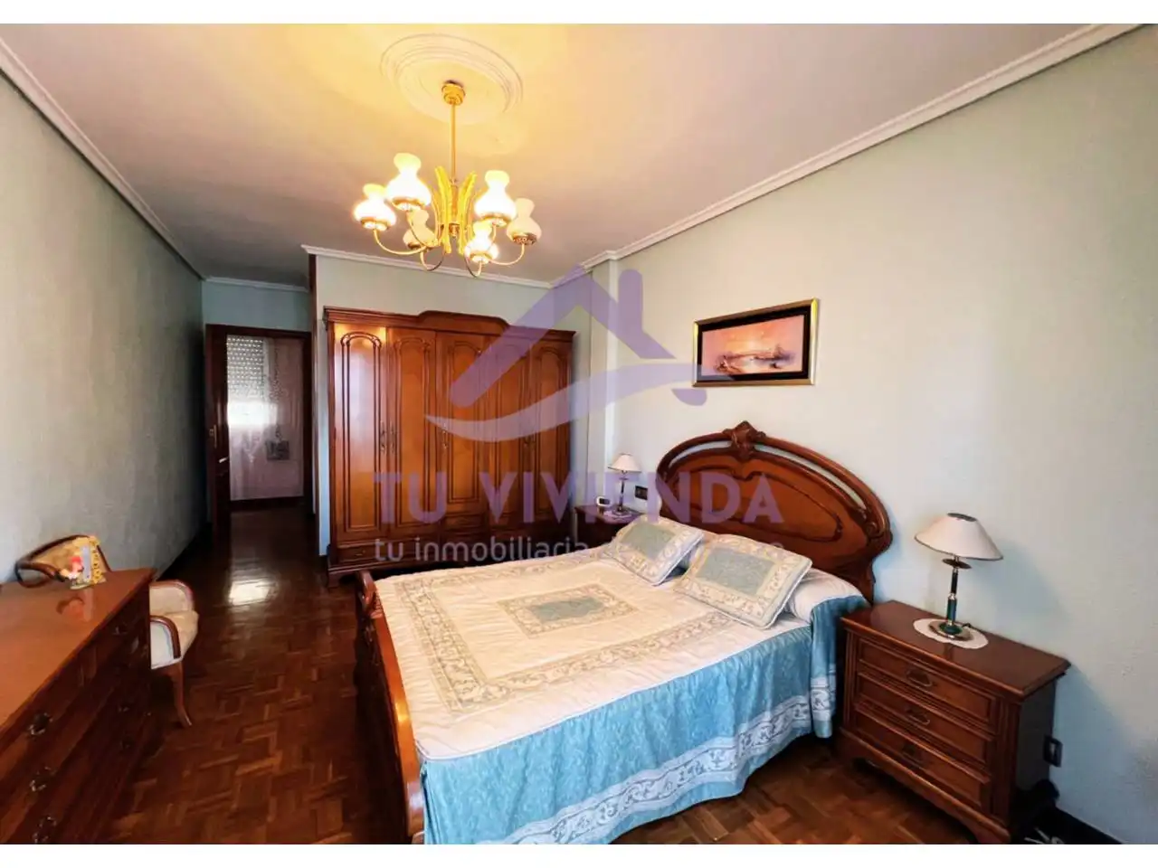 Bedroom of Flat for sale in Valladolid  with Heating and Terrace
