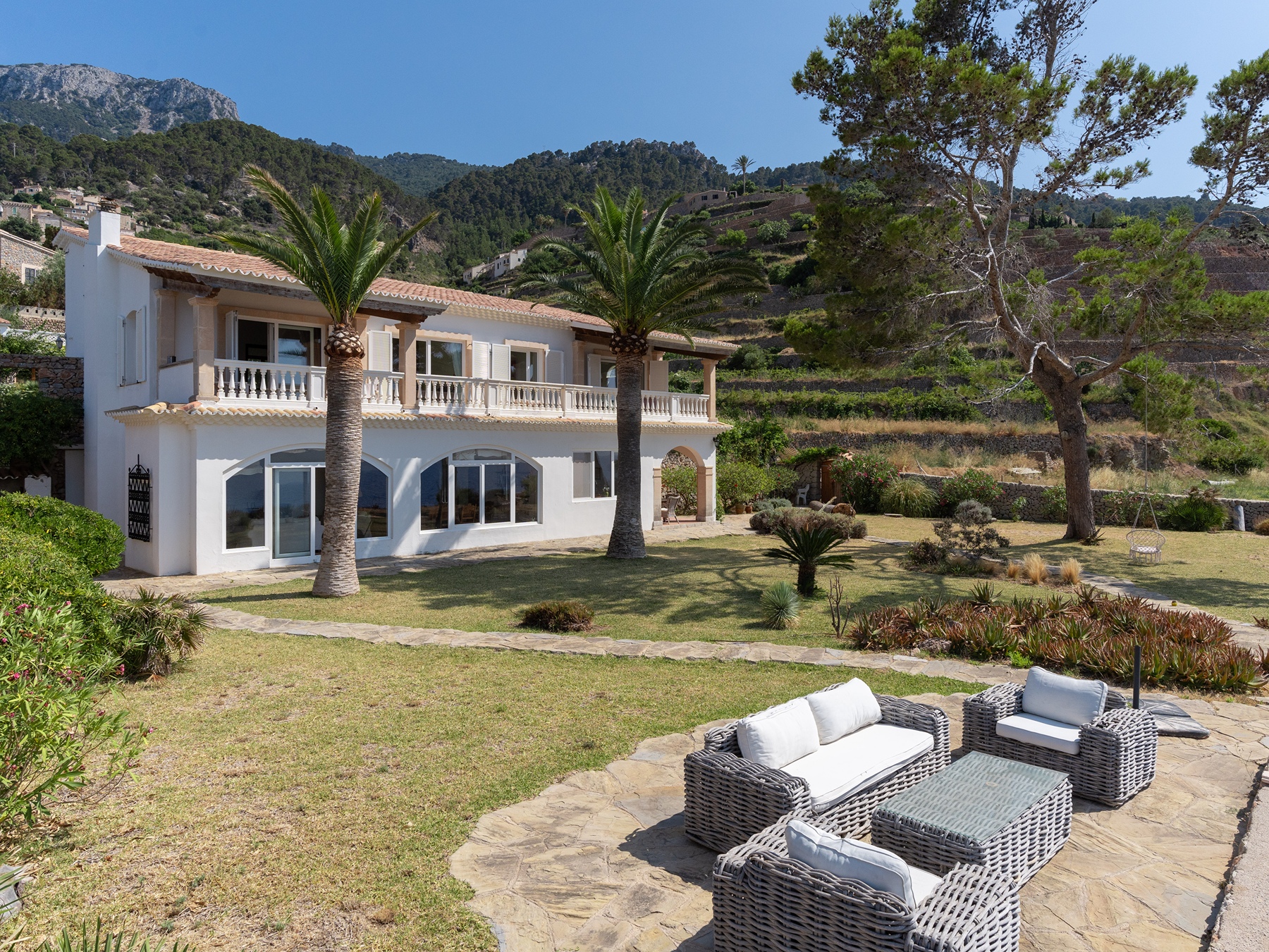 Jardí de Casa o xalet en venda en Banyalbufar amb Aire condicionat, Calefacció i Jardí privat