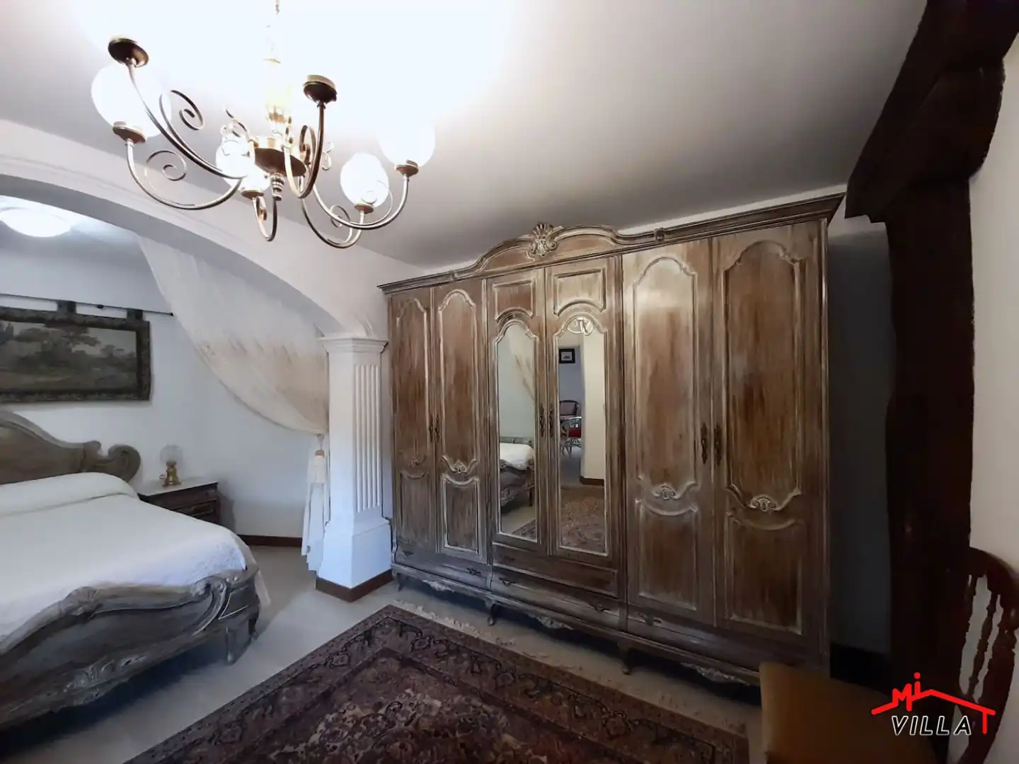 Bedroom of Flat for rent in Limpias  with Terrace and Furnished
