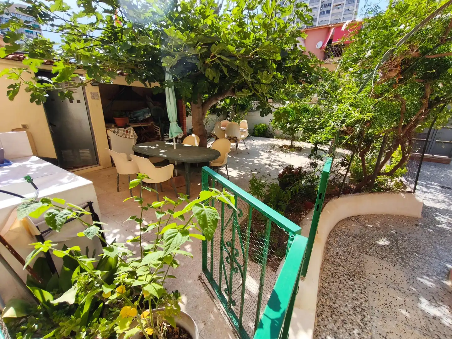 Terrassa de Casa adosada en venda en Benidorm amb Aire condicionat, Jardí privat i Terrassa