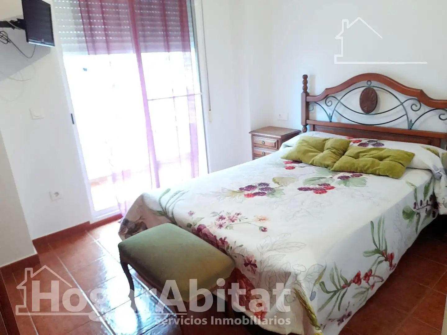 Schlafzimmer von Wohnung zum Verkauf in Cullera mit Klimaanlage und Balkon