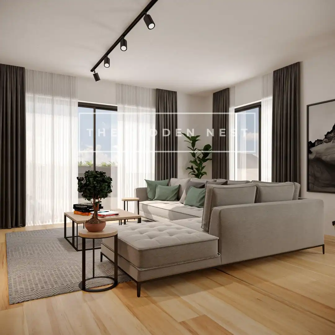 Sala de estar de Casa adosada en venta en Terrassa con Aire acondicionado, Jardín privado y Terraza