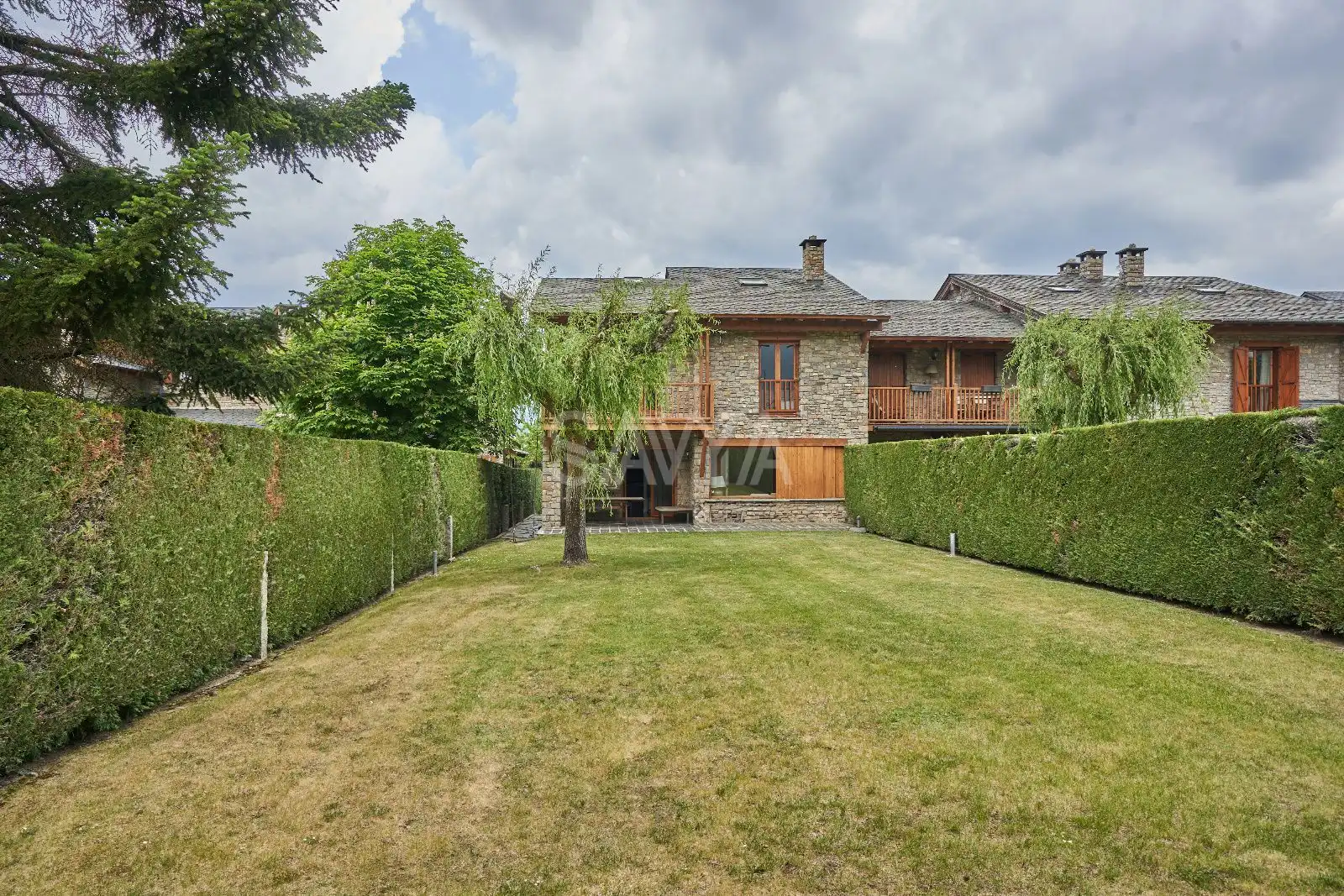 Jardí de Casa o xalet en venda en Prats i Sansor amb Calefacció, Jardí privat i Terrassa