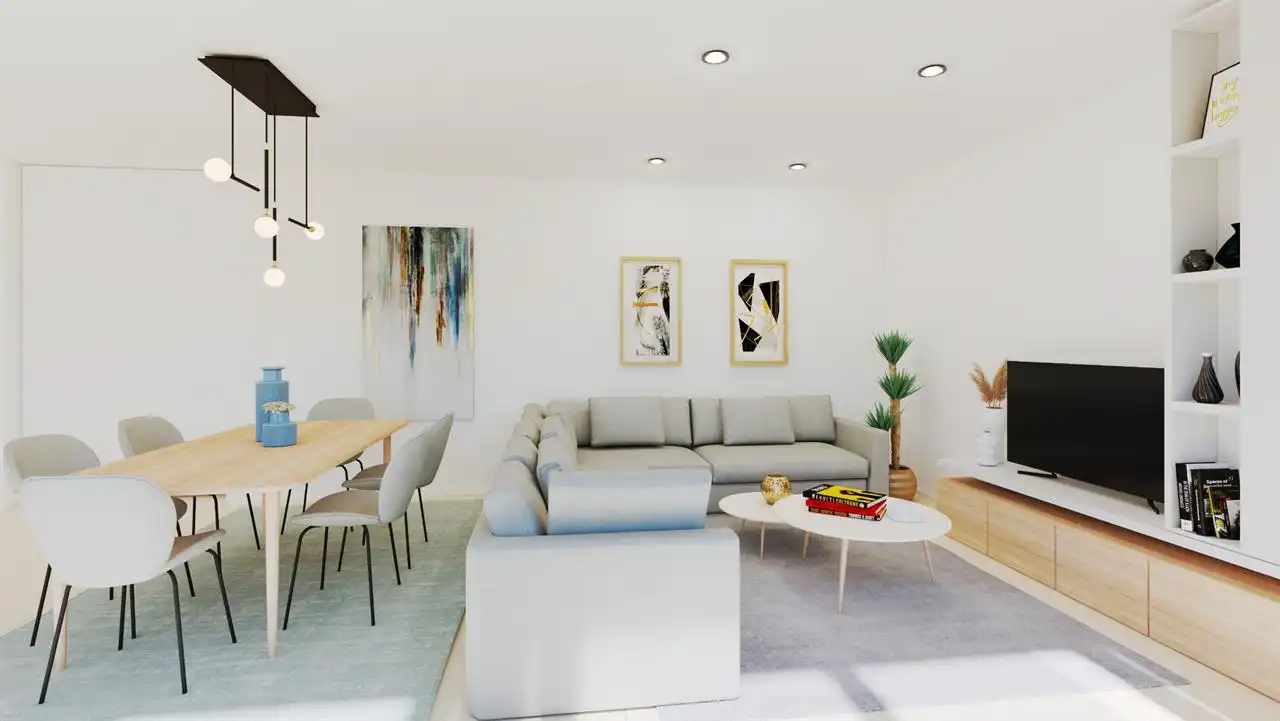 Apartamento con piscina en venta en Estepona Pueblo, imagen 4