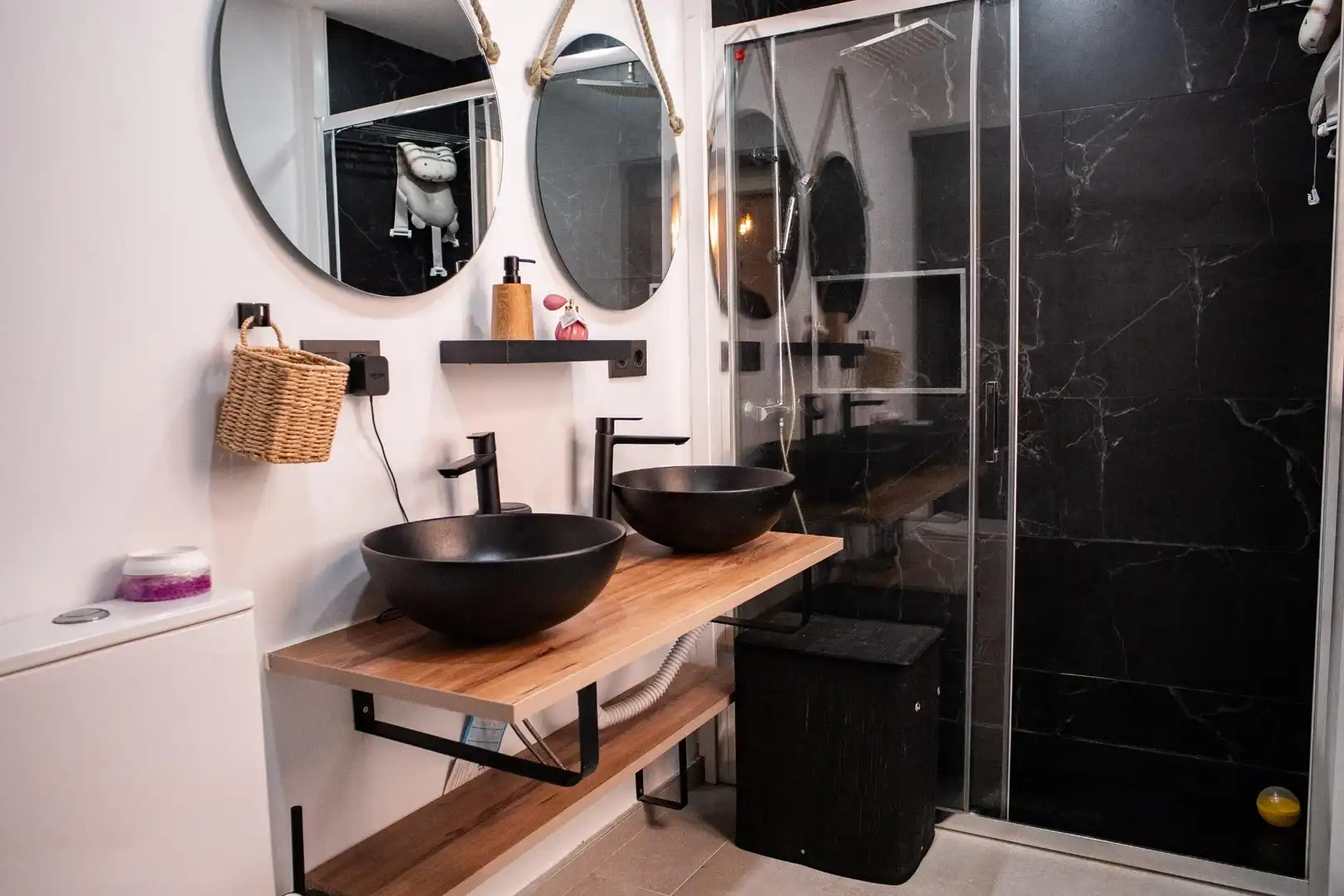 Baño de Casa adosada en venta en Ingenio con Terraza, Trastero y Balcón