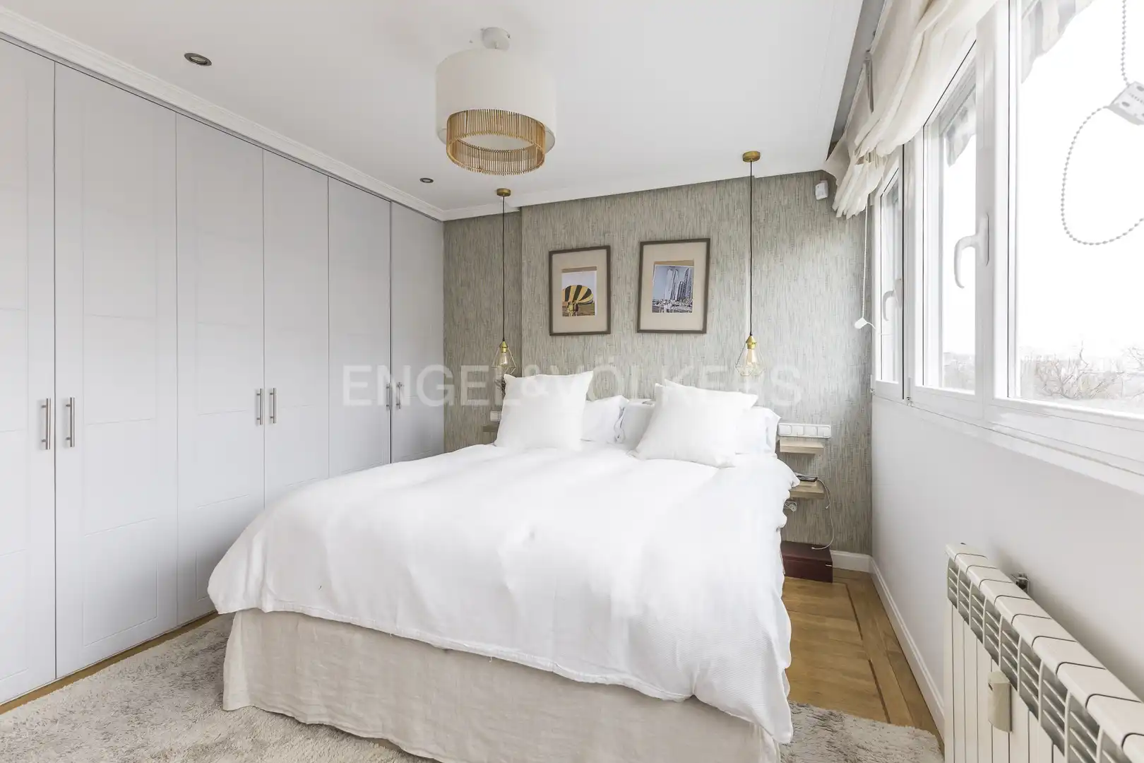 Habitación de Piso de alquiler en Madrid con Aire acondicionado, Calefacción y Parquet