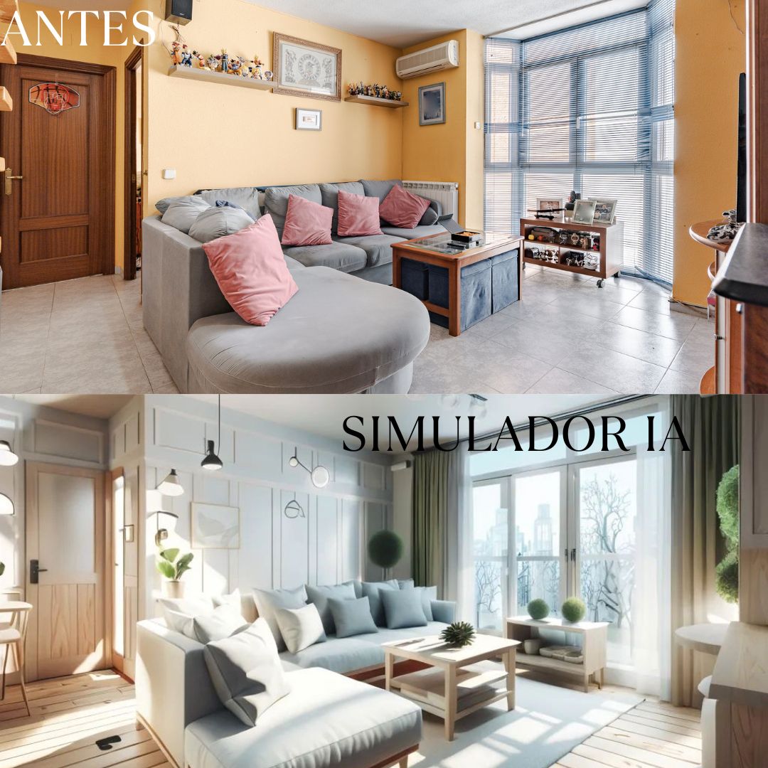 Living room of Duplex for sale in Meco  with Heating and Storage room