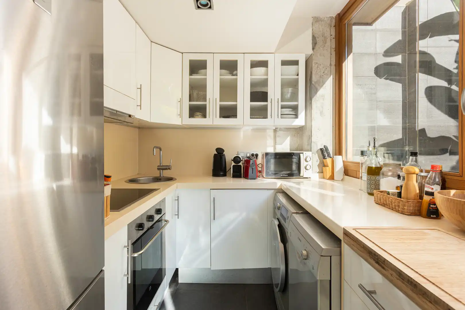 Cocina de Casa o chalet en venta en Barcelona con Aire acondicionado, Calefacción y Parquet