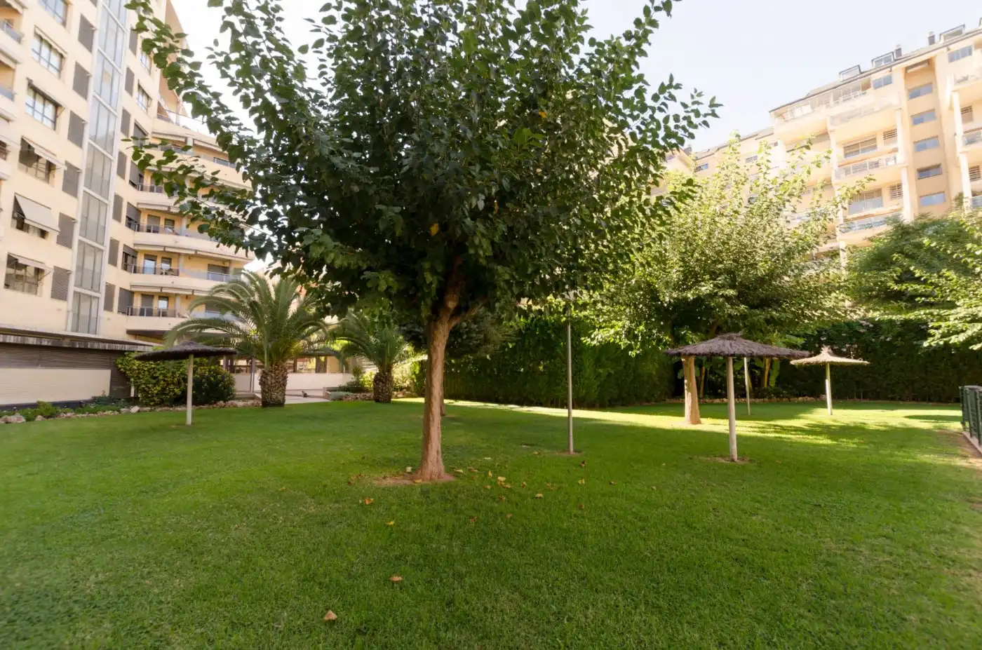 Jardín de Piso de alquiler en Valencia con Aire acondicionado, Calefacción y Jardín privado