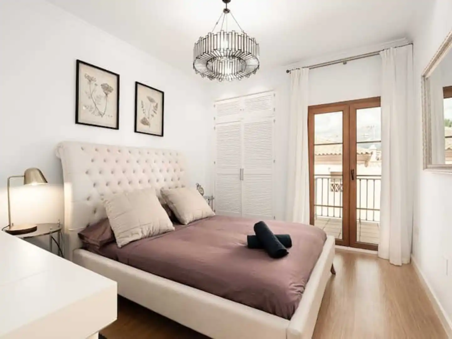 Bedroom of Houses for rent in Estepona  with Air Conditioner, Terrace and Swimming Pool