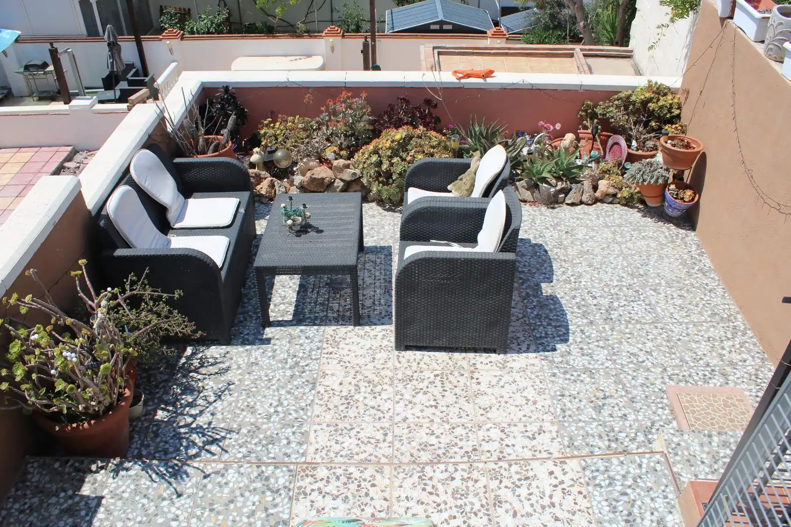 Terraza de Casa adosada en venta en Enix con Aire acondicionado, Calefacción y Jardín privado