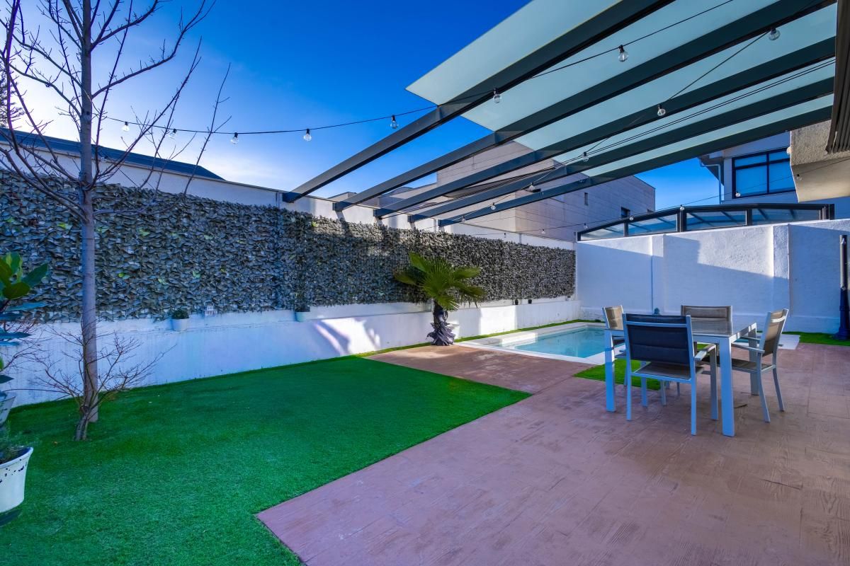 Terraza de Casa o chalet en venta en Torrejón de Ardoz con Calefacción, Jardín privado y Terraza