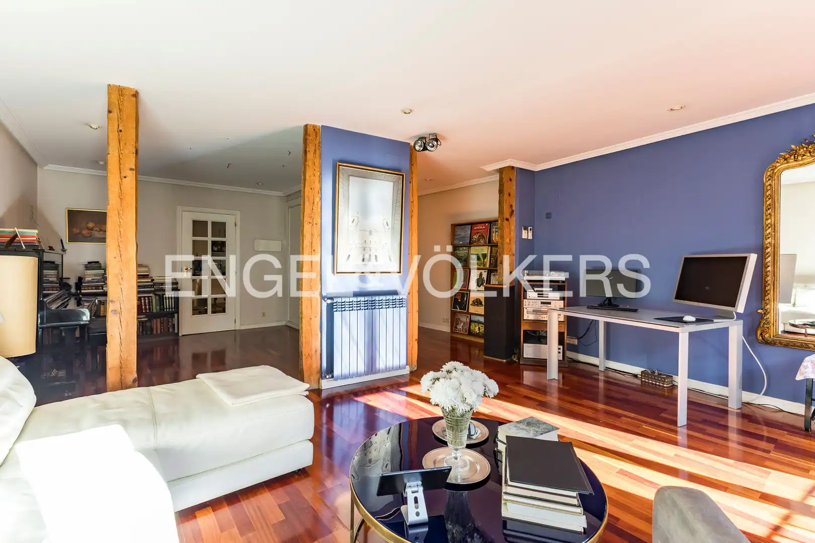 Sala de estar de Piso en venta en Madrid con Aire acondicionado, Calefacción y Parquet