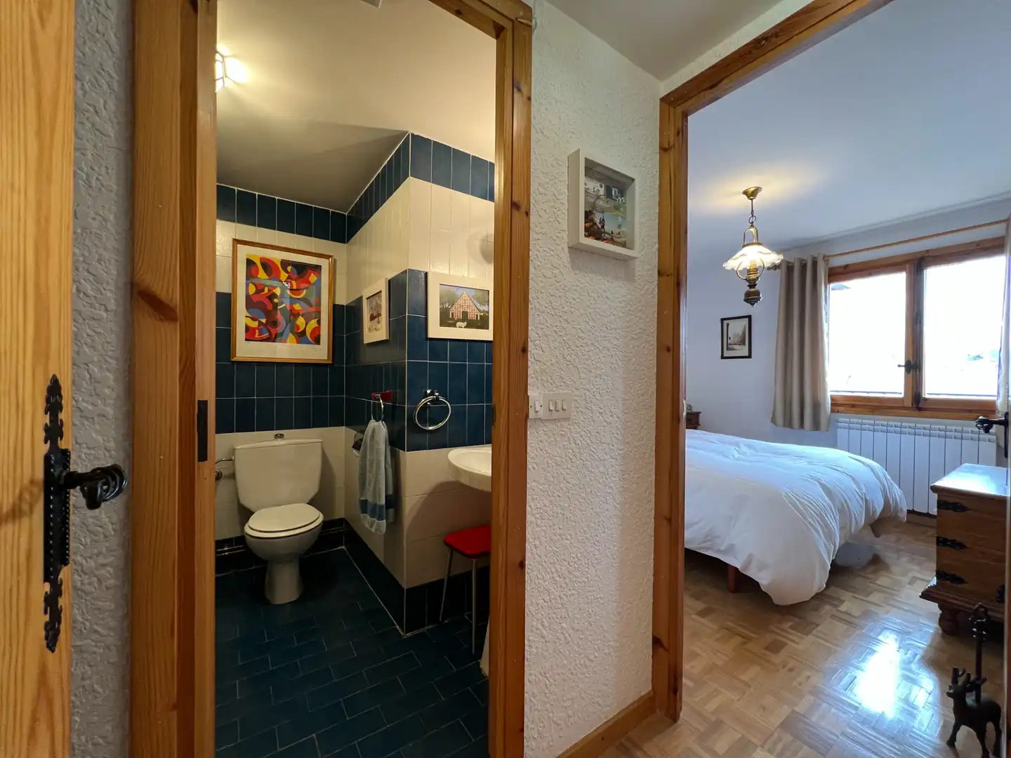 Bathroom of Attic for sale in Jaca  with Terrace and Community pool