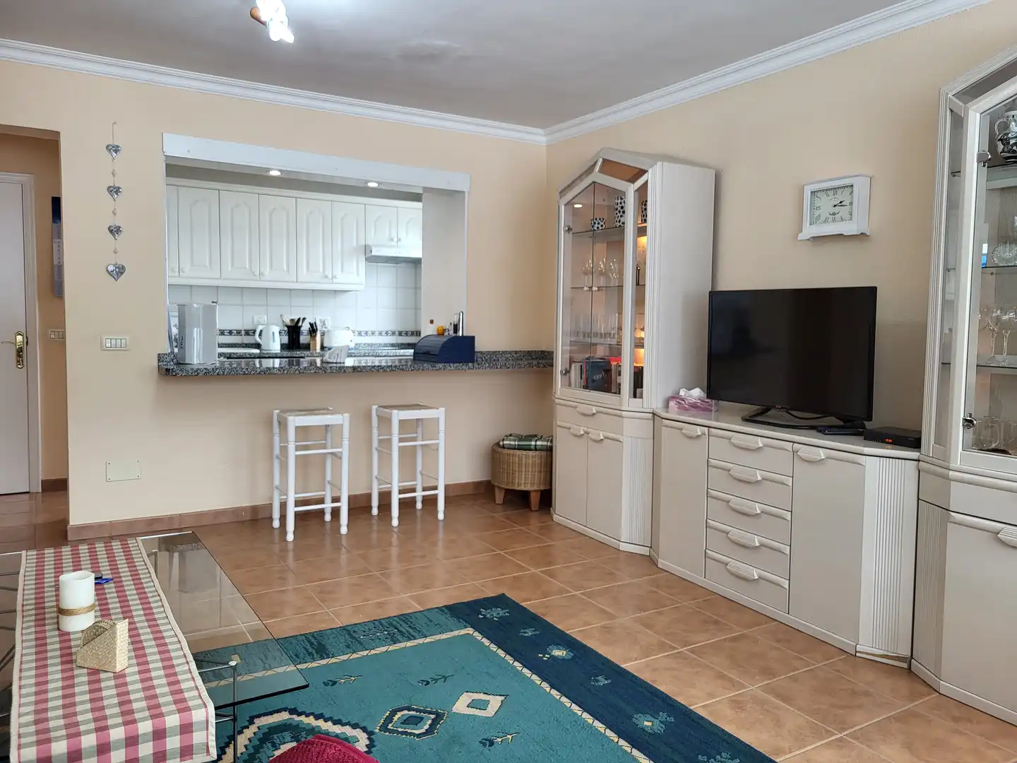 Sala de estar de Apartamento de alquiler en Los Realejos con Trastero, Piscina y Amueblado