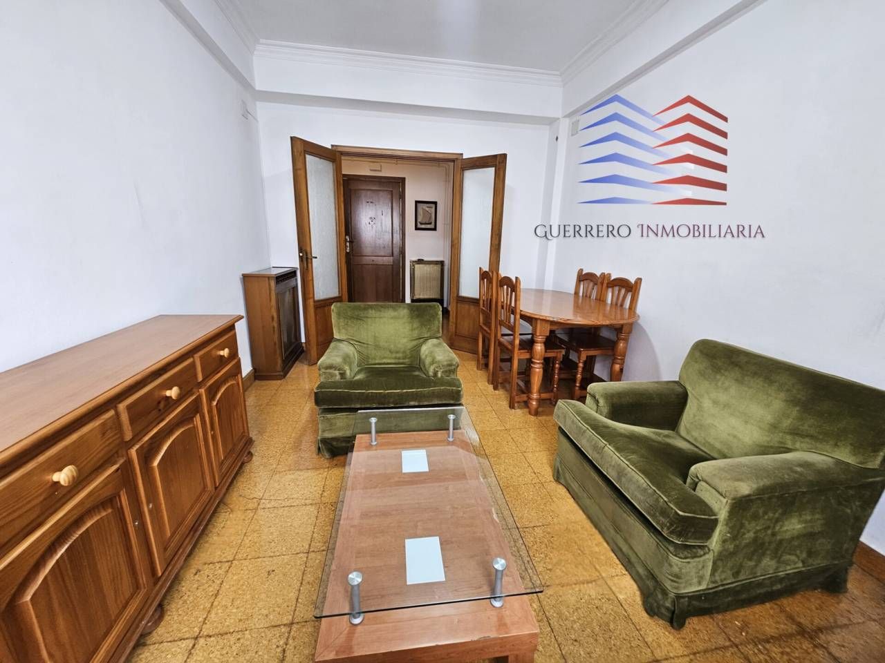 Living room of Flat to rent in Ourense Capital   with Heating, Storage room and Furnished