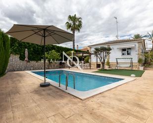 Exterior view of House or chalet for sale in Paterna  with Air Conditioner, Heating and Private garden