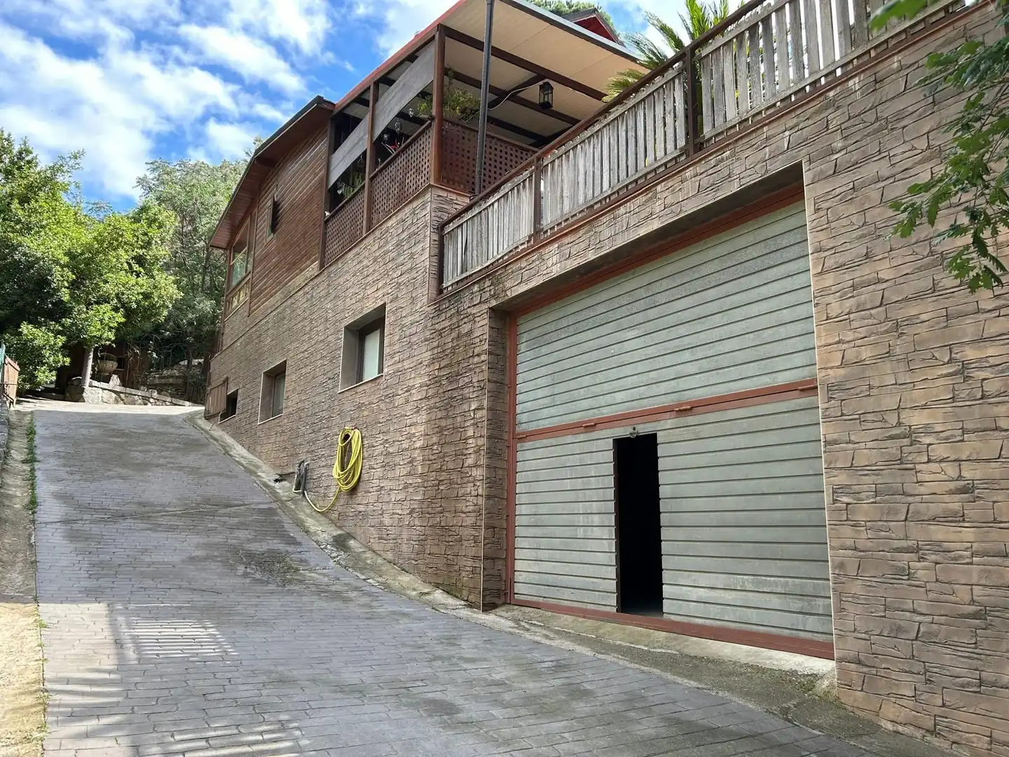 Vista exterior de Casa o chalet en venta en Santa Maria de Palautordera con Calefacción, Jardín privado y Trastero