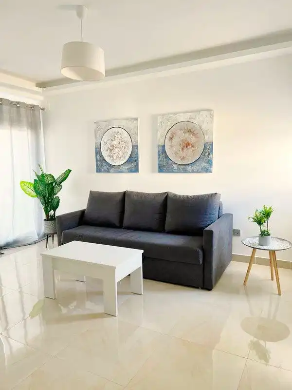 Sala de estar de Casa adosada en venta en San Miguel de Abona con Aire acondicionado, Jardín privado y Terraza