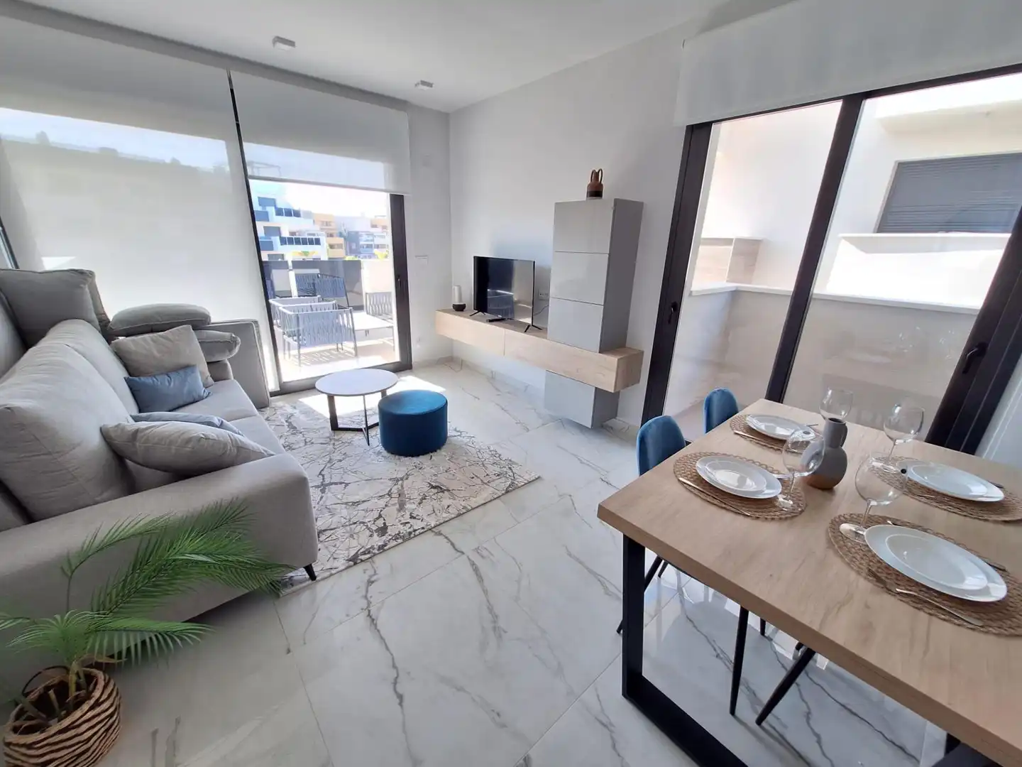 Sala de estar de Apartamento en venta en Orihuela con Terraza